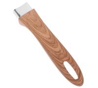 Zerodeko Ergonomic Bakelite Pan Handle with Wood Grain Design Comfortable Gripping Replacement Milk Pot Handle Scald-Proof and Heat Resistant for Household Cooking