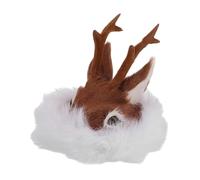 Zerodeko Ethnic Style Roe Deer Car Decoration Mini Antler Hat Unique Craftsmanship Festival Party Cosplay Headwear Lightweight Easy Install