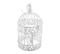 Zerodeko European Iron Birdcage for Weddings and Hotel Decor Vintage Bird Cage Centerpiece for Tables Small Pet Decoration Elegant Display for Home and Events