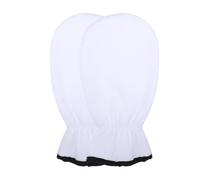 Zerodeko Exfoliating Gloves for Hand Care and Moisturising Features, Made from Soft Dacron and Lint Material, 1 Pair Spa Gloves Suitable for Use Alone Or with Body Lotion