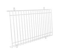 Zerodeko Exit Sign Safety Cage Wire Protector Made of Sturdy Iron with White Finish, Providing Effective Protection and Enhanced Aesthetics for Emergency Exit Signs in Hospitals and Public