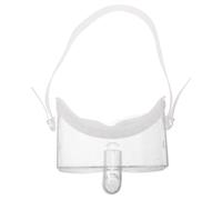 Zerodeko Eye Steamer Silicone Blinder: Transparent Patch for Eye Atomizing Device - Replacement Mask Cover for Atomizing Care Instrument, 5.7x2.4x2.1in