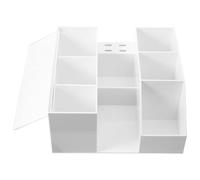 Zerodeko Eyelash Tools Desktop Storage Holder Lash Tools Storage Rack 20x10x8inch Acrylic Organizer Efficient Organization Neat Style for Ladies in Home and Eyelash Salons