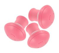 Zerodeko Face Lifting Jaw Exerciser 3pcs Mouth Exercise Tool for Double Chin Reduction, V-shaped Facial, Pink Facial Yoga and Neck Firming Device