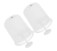 Zerodeko Facial Foaming Cup Bubble Maker for Face Wash 2pcs Portable Foam Maker Skin Cleansing Tool Suitable for Daily Skincare Routine