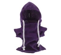 Zerodeko Ferret Warm Sweater for Small Pets, Fleece Guinea Pig and Rabbit Hoodie with Comfortable Fit, Providing Warmth for Cold Days during Outdoor Walks the Home in Purple