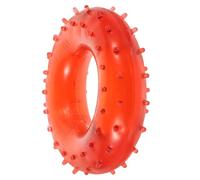 Zerodeko Finger Strengthener Grip Training Ring Lightweight Rubber Portable Hand Therapy Equipment for Elderly Men Suitable for Traveling Fitness Exercise Random Color