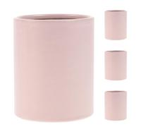 Zerodeko Flower Bouquet Wrapping 4Pcs Mini Round Floral Boxes White Cardboard for Weddings Birthdays and Home Decor Arrangement Present