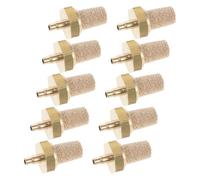 Zerodeko Fog Machine Filter Nozzles with Noise Reduction and Durability Copper 10pcs for Smoke Fog Machine Fogger Systems Suitable for Live Shows and Performances