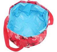 Zerodeko Foldable Footbath Water Bucket for Soaking Feet Portable Camping Bucket Outdoor Foot Wash Basin Storage Function