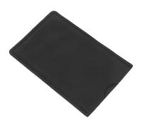 Zerodeko Folding Beard Comb Pu Leather Wood Hair Brush Travel Case Protective Design Easy to Clean Black Personal Comb Bag for Everyday Use