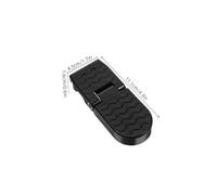 Zerodeko Folding Bike Pedals Rear Seat Foot Pegs Non-slip Foldable Footrest for Mountain Electric Bikes Compatible with Multiple Models Easy Carrying for Commuting and Travel