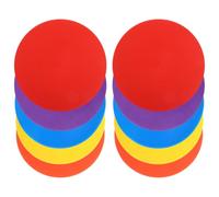 Zerodeko Football Training Sign Discs and Reusable Design Pvc 10pcs Non-slip with Good Toughness for Setting up On-site Boundaries and Sports Agility Training