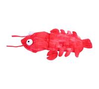 Zerodeko Funny Red Lobster Halloween Dog Costume for Pets, Cotton Material, Lobster Shape Design, Easy to Wear and Remove, Suitable for Halloween and Weekend Parties