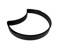 Zerodeko Garden Pavement Paving Mould Abs Material Crescent Shape Artistic Design for DIY Concrete Floor Making for Patios and Yards Walkway Path Maker