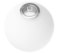 Zerodeko Glass Globe Lampshade Replacement for Pendant and Ceiling Lights Milky White 100Mm Diameter Spherical Shade
