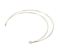 Zerodeko Golden Goddess Crown Headband for Women, Angel Moon Headpiece Hair Accessory for Halloween Costume Party and Wedding, Double Layer Metallic Gold Headband