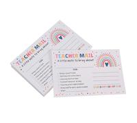 Zerodeko Good Behavior Rewards Cards 50PCS Paper Teacher-Parent Collaboration Tools with Ample Space for Messages for Kindergarten Early Education