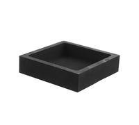 Zerodeko Graphite Melting Mould Gold Refining Mould Black Graphite Rapid Metal Liquefaction Outstanding Thermal Conductivity Suitable for Jewelry Making and Metal Melting