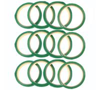 Zerodeko Green Bopp Sealing Tape 12pcs for Produce Bag Tying