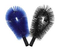 Zerodeko Gutter Cleaning Tools Replacement Brush Efficiently Removing Leaves 2pcs with 24mm Thread and Solving Water Blockage for Exterior Roof Gutter Cleaning