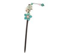 Zerodeko Hair Chopstick Synthetic Glaze and Copper Material Hair Stick Elegant Chinese Style Classic Retro Design for Women and Girls Suitable for Daily Life and Birthdays