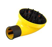 Zerodeko Hair Diffuser Attachment for Hair Dryer Thick Air Diffuser for Curly Wavy Portable Salon Tool for Natural Texture Easy to Use for Home and Professional Styling Random Color