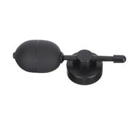 Zerodeko Hair Rubber Fibers Fiber Pump with Applicator Nozzle for Building Abs Precise Application Saving, Black Thickening Tool and Salon and Home Use