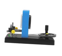 Zerodeko Hand Cranked Electricity Generator for Physical Science Experiments Electric Experiment Apparatus for Students to Learn Energy Mechanics and Electricity Generation