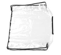 Zerodeko Handbag Rain Cover EVA Waterproof for Shopping Dustproof Travel | Square Shape, Black Edging, Portable Lightweight Design, Protects Bag from Rain and Dust during Outings