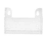 Zerodeko Hanging Rack Suction Cup Storage Shelf for Fridge Kitchen Office Acrylic Refrigerator Organizer for Beverage and Snake Fridge Storage Organiser