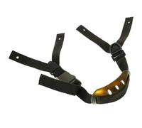 Zerodeko Hard Hat Replacement Worker Gear Chin Strap Adjustable Y-shaped with Military Green Perforated Design Construction Helmet Accessory Compatible with Industrial Safety Hats