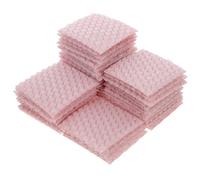 Zerodeko Heart Shaped Bubble Mailers Pink Plastic 50pcs Shockproof Bubble Film Filling Gaps for Wrap Storage