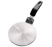 Zerodeko Heat Conduction Plate round Metal Heat Diffuser Stainless Steel and Lightweight Design for Induction Cookers and Gas Stoves for Cooking Utensils and Iron Pots