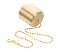 Zerodeko Heat Resistant Brass Candle Snuffer Cap for Oil Lamps and Wine Bottles Flame Extinguisher with Polished Metal Finish Elegant Vintage Design for Safe Smoke Flame Control