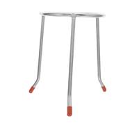 Zerodeko Heat-resistant Lab Bunsen Burner Tripod Stand with Adjustable Height Stable Metal Support for Chemistry Experiments School Lab Educational and Research Use