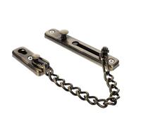 Zerodeko Heavy Duty Stainless Steel Punch-Free Door Chain Lock, Security Latch for Inside Doors, Anti-Theft Lock Suitable for Home and Hotel Use