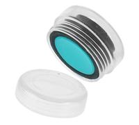 Zerodeko High Performance Round Pool Chalk Cube for Billiard Cue Tips Non-slip Grip Minimal Residue Professional Snooker Table Accessories for Tournament Play