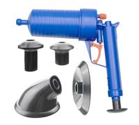 Zerodeko High Pressure Air Plunger Drain Cleaner for Kitchen Sink and Toilet Powerful Clog Remover Tool for Bathroom Bathtub Floor Drain Unblocking with Flexible Design and Compressed Air