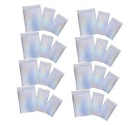 Zerodeko Holographic Bubble Mailers Self Seal Closure and Waterproof Vmpet/pe Material 30pcs Lightweight Padded Envelopes Offering Bubble Protection for Mailing and Small Business