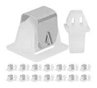 Zerodeko Home Appliance Replacement Part 15pcs Household Dryer for Dryer Door Latch Replacement Parts Kit, Plastic and Stainless Steel, Easy Installation Commercial Dishwasher Descaler