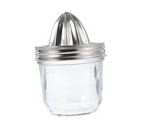 Zerodeko Home Citrus Fruit Squeezer Manual Lemon Juicer Stainless Press for Easy Juicing of Oranges Pomegranates and Removable Cap for Simple Cleaning