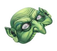 Zerodeko Horrible Witch Mask for Halloween Scary Eva Costume Accessory Lightweight Comfortable Design for Costume Parties and Events Impress Your Friends with This Unique Half Mask