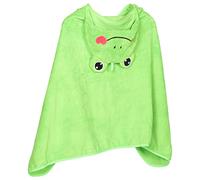 Zerodeko Hotel Bath Towel Frog Kids Shower Towel Cartoon Beach Towel Towel with Hood Kids Swimming Towel Frog Bath Towel Kids Shower Bathrobe Newborn Towel Dear Toddler Polyester