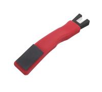 Zerodeko Ice Hockey Skate Sharpener 5.71x1.18x0.59in Hockey Skate Blade Stone Red Handle Whetstone Grinding Sharpener Versatile Use for Amateur and Professional Skating on The Rink