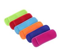 Zerodeko Ice Stick Holders for 6pcs Insulated Neoprene Stick Covers and Cooling Performance Yogurt Bars Fit Most Store-Bought Ice for Projects and On-the-go Use