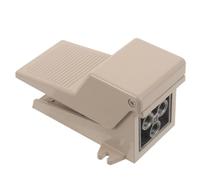 Zerodeko Industrial Pneumatic Mechanical Valve 2 Position 5 Way Air Flow Foot Switch with Aluminium Alloy Leakproof Design and Rapid Action Feedback for Assembly Lines and Industrial