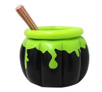Zerodeko Inflatable Cauldron Ice Bucket for Pvc Large Capacity Halloween Drinks Cooler Easy to Fold and Store and Spooky Halloween Party Supplies Outdoor Camping