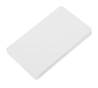 Zerodeko Inkjet Printable Membership Cards 10Pcs 30Mil PVC Dual-Sided Blank Plastic Tags for DIY Use in Office and Retail