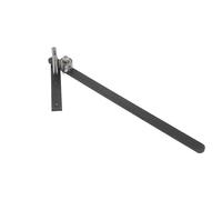 Zerodeko Iron Bender Machine Manual Bending Tool Rebar Bending Machine Hydraulic Pipe Bender Tool Silver